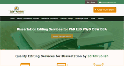 Desktop Screenshot of editnpublish.com